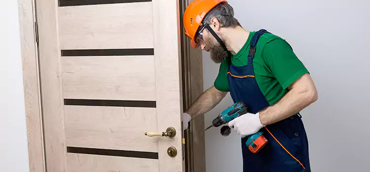Replace Internal Door Handle with Lock Caldwell